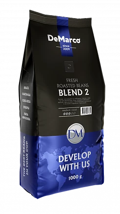 Кофе в зернах DeMarco Blend 2